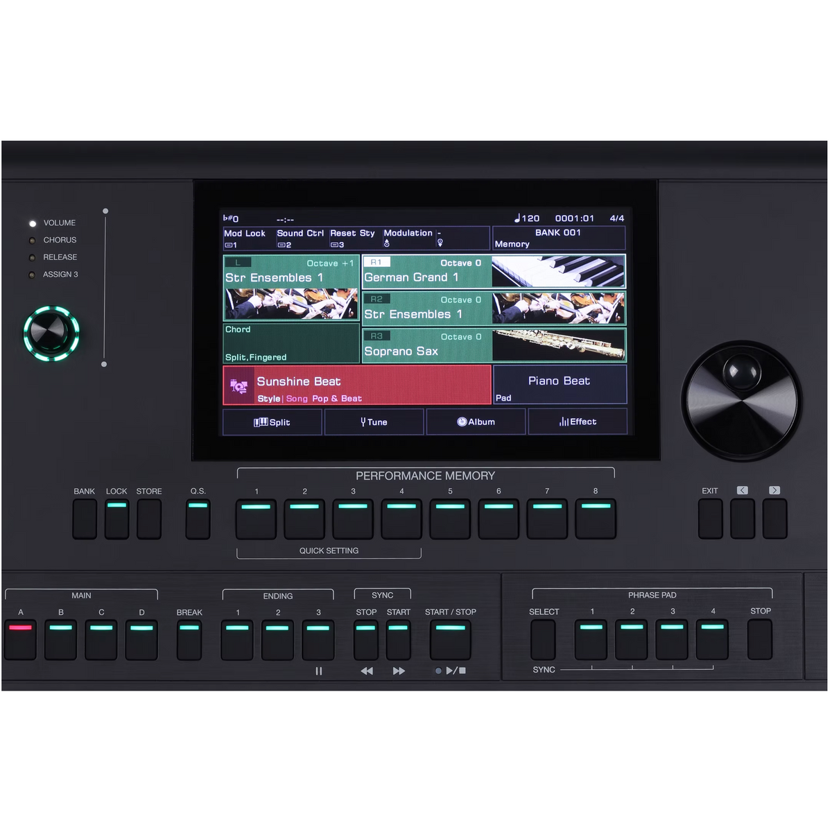 Medeli AKX10S Set – Workstation keyboard met 61 toetsen, 7” touchscreen, 4-way speakers, pedaal, standaard en kruk
