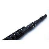 NUVO SF230BK Student Flute 2.0 – C-stemming, 255 g, zwart, incl. blokfluitkopstuk en etui