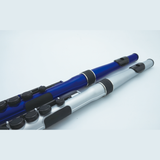NUVO SF300FBL Student Flute 2.0 – C-stemming, 255 g, Special Blue, incl. blokfluitkopstuk en etui