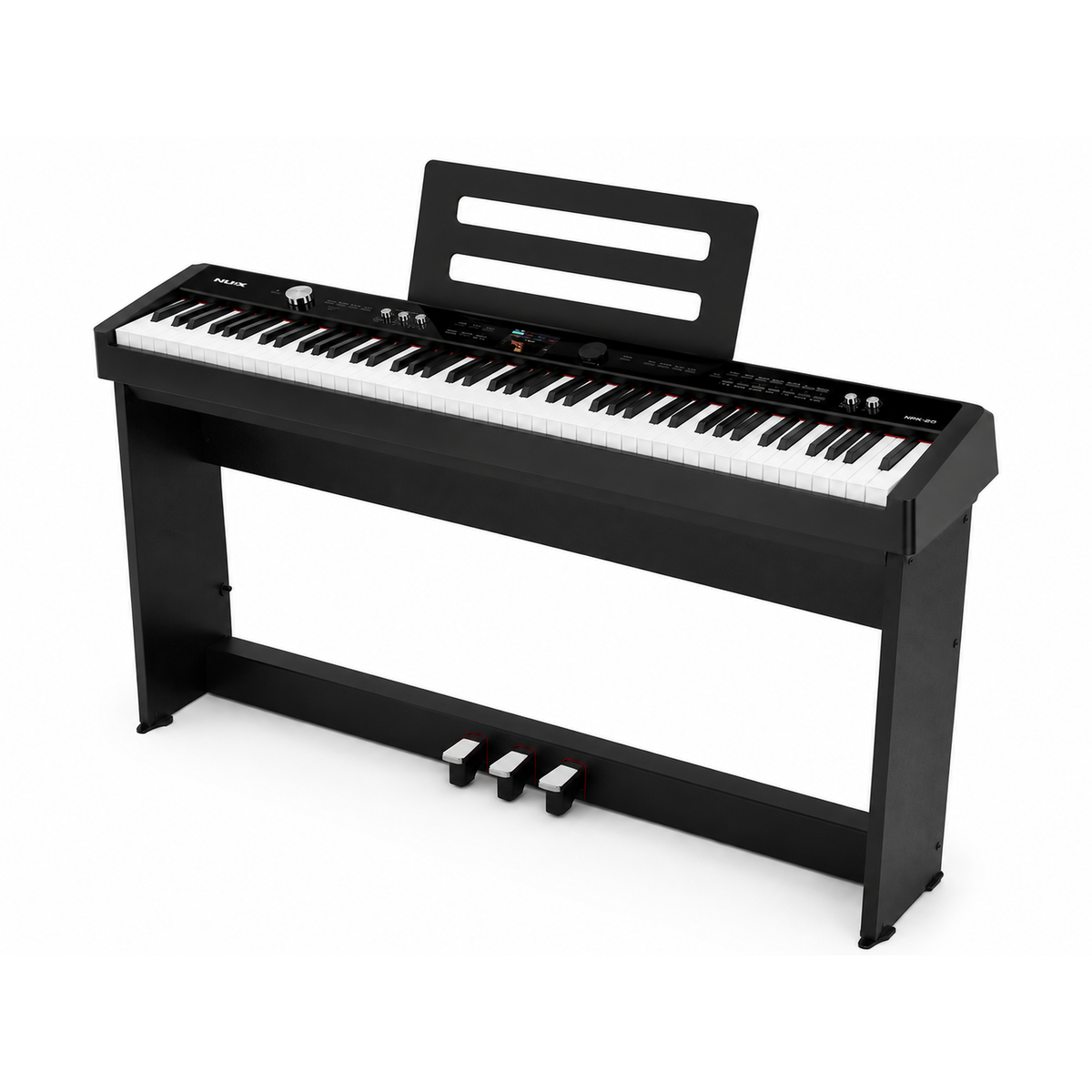 NUX NPK-20 Digitale Stage Piano Set 88 Toetsen met Houten Standaard