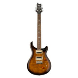 PRS SE Custom 24 Black Gold Burst Elektrische Gitaar met Flame Maple Top inclusief Gig Bag