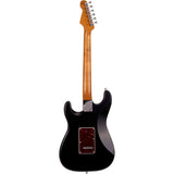 Patina PS-3 BK S-style Elektrische Gitaar SSS Alnico V Nitro Paulownia Body Roasted Maple Hals