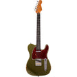 Patina PT-6 SGR R T-style Elektrische Gitaar SS Alnico V Nitro Relic Paulownia Body Roasted Maple Hals Sherwood Green