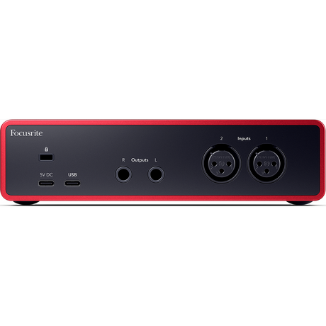 Focusrite Scarlett 2i2 4th Gen – 2-Kanaals USB-C Audio Interface