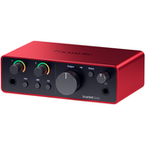 Focusrite Scarlett 4 Solo – Professionele USB-C Audio Interface 24-bit / 192 kHz