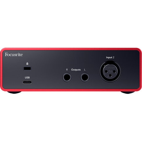 Focusrite Scarlett 4 Solo – Professionele USB-C Audio Interface 24-bit / 192 kHz