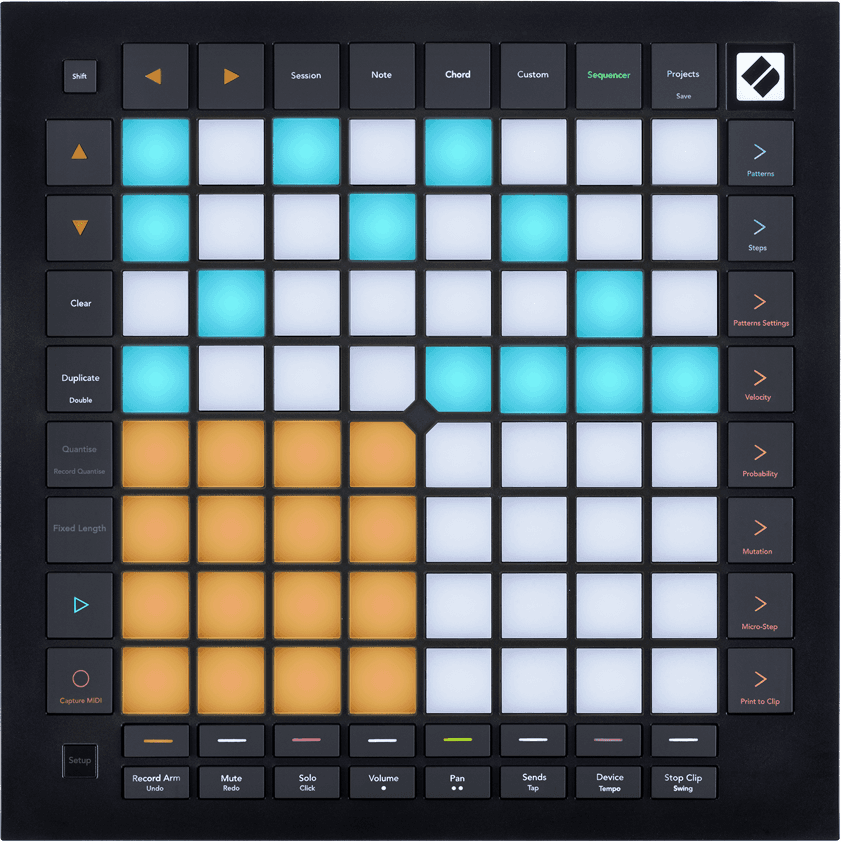 Novation Launchpad Pro MK3 – Grid Controller met 64 RGB Pads, Sequencer en Ableton Integratie