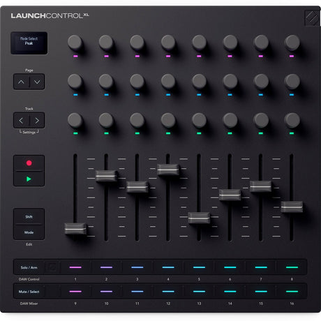 Novation Launch Control XL 3 – USB MIDI Controller met 8 Faders, 24 Encoders en OLED-display