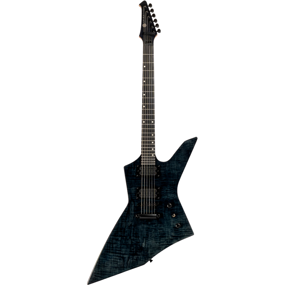 Spira Guitars X-500 TBK E elektrische gitaar V model