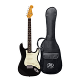 SX SST62-BK Retro Series Elektrische Gitaar Zwart