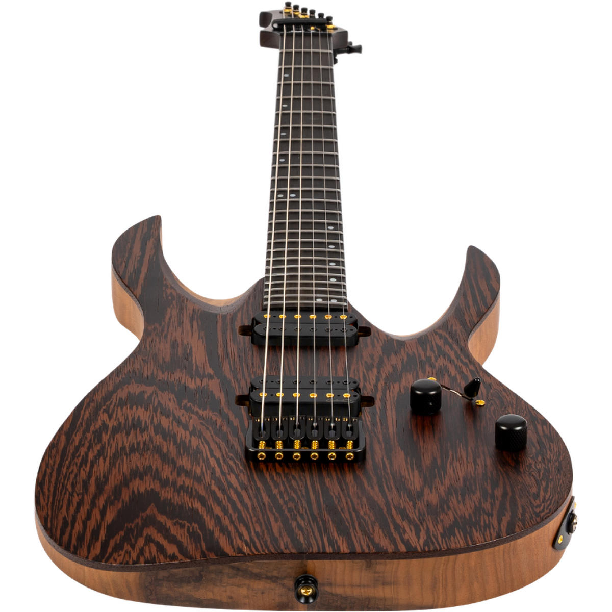 Spira S-1000 PRO Black Limba body, Wenge top, Ebony toets, Villain PRO pickups