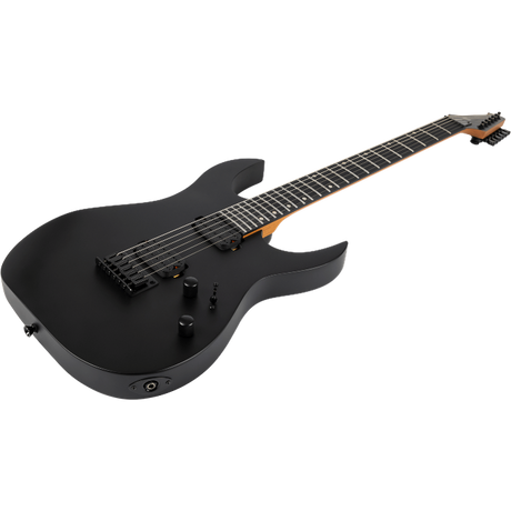 Spira Guitars S-400 MBK Satin Black elektrische gitaar