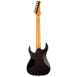Spira Guitars S-407 MBK Satin Black elektrische gitaar
