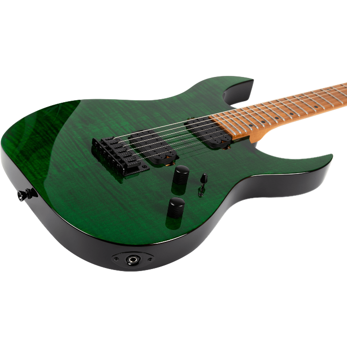 Spira Guitars S-450 TGR Transparent Green elektrische gitaar
