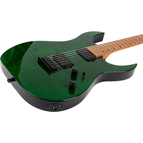 Spira Guitars S-450 TGR Transparent Green elektrische gitaar