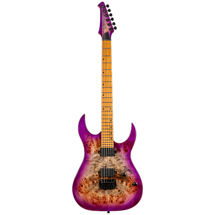 Spira Guitars S-450 TPP Transparent purple elektrische gitaar