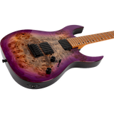 Spira Guitars S-450 TPP Transparent purple elektrische gitaar
