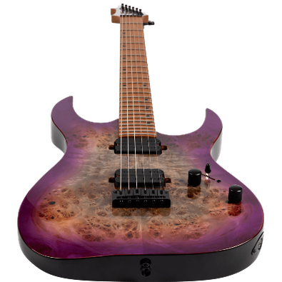 Spira Guitars S-450 TPP Transparent purple elektrische gitaar