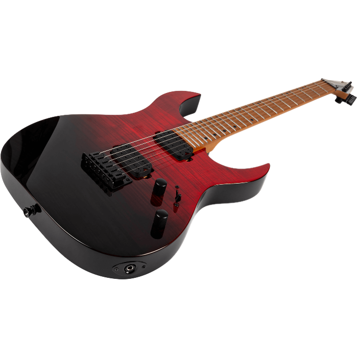 Spira Guitars S-450 TRD Transparent Red elektrische gitaar