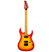 Spira Guitars S-500 QFB Fireburst elektrische gitaar