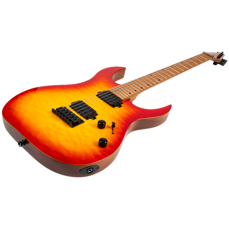 Spira Guitars S-500 QFB Fireburst elektrische gitaar