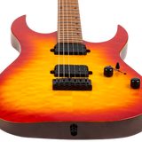 Spira Guitars S-500 QFB Fireburst elektrische gitaar