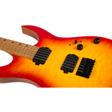 Spira Guitars S-500 QFB Fireburst elektrische gitaar