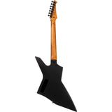 Spira X-407 MBK Offset 7-Snarige Elektrische Gitaar HH Villain Humbuckers Roasted Poplar Satin Black