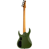 Spira B-400 MGR 4-String Elektrische Bas Actieve Villain Soapbar Pickups Roasted Poplar Satin Dark Green