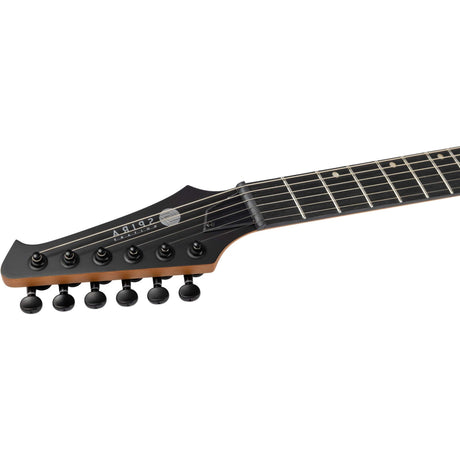 Spira S-400 MBK LH Linkshandige Elektrische Gitaar HH Villain Humbuckers Roasted Poplar Satin Black