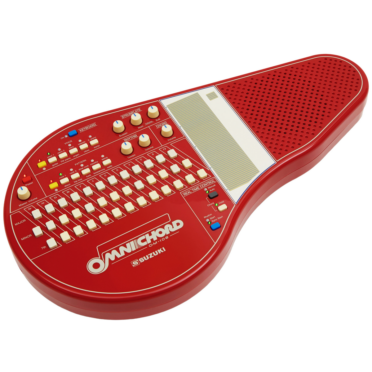 Suzuki OM-108 Red Omnichord Limited Edition