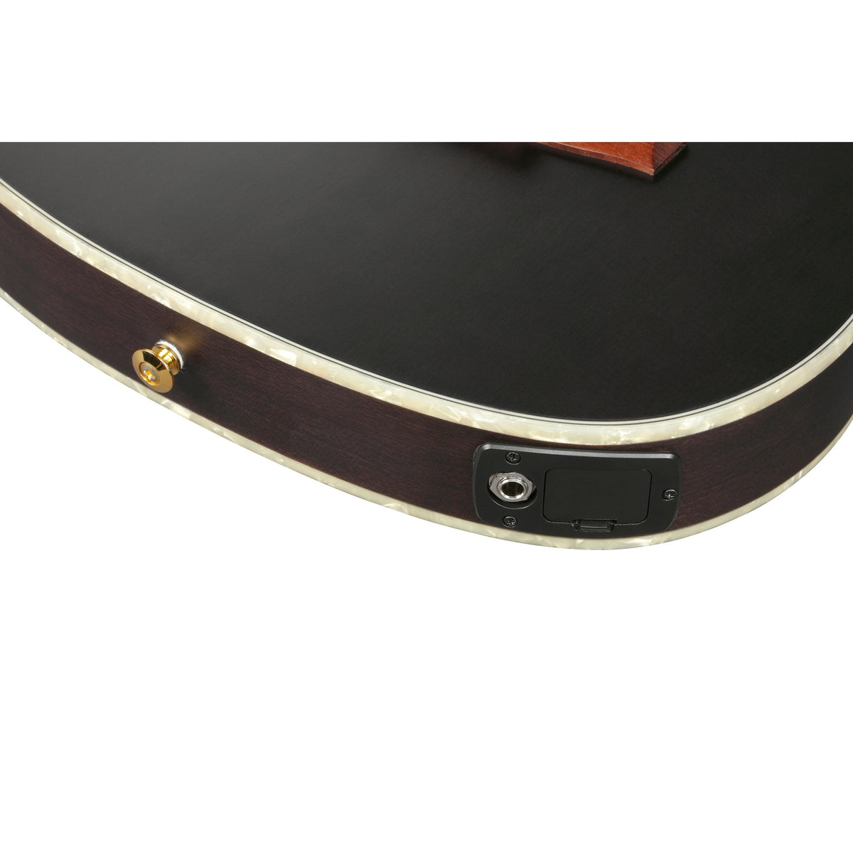 Ibanez TOD10N TKF Tim Henson Signature elektro-akoestische gitaar Transparent Black Flat