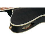 Ibanez TOD10N TKF Tim Henson Signature elektro-akoestische gitaar Transparent Black Flat