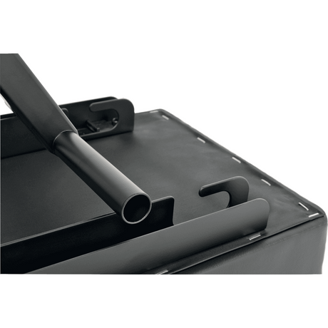 QUIKLOK BX8 Keyboard Kruk – Verstelbaar 480-580 mm, Kunstleer, 112 kg draagvermogen