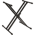 QUIKLOK QL746 Pro Keyboardstandaard – Grote Dubbele X, Verstelbaar, max. 117 kg