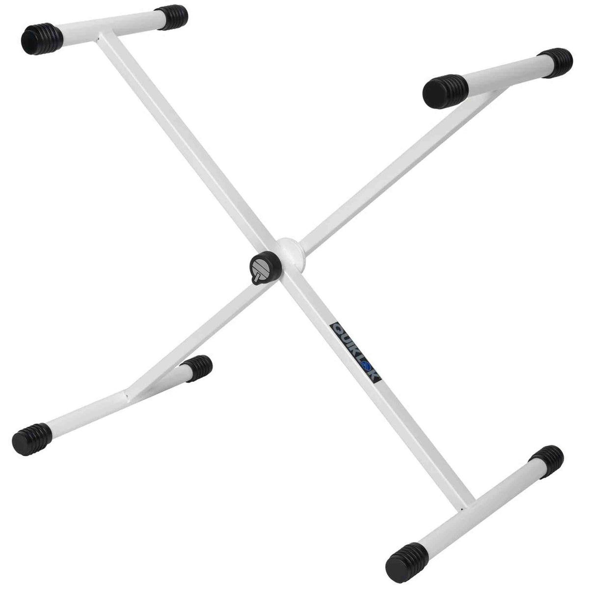 QUIKLOK T10WH-BB Vloerstandaard – Wit, Staal/Aluminium, Verstelbaar, max. 72 kg