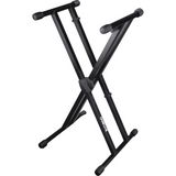 QUIKLOK T550 Trigger Lok Keyboardstandaard – Dubbele X, Verstelbaar, max. 91 kg