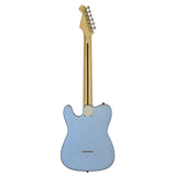 Aria TEG-TL MIB Modern Classics Metallic Blauwe Telecaster Hollowbody elektrische gitaar