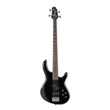 Cort Action Bass Plus BK basgitaar 4-snarig met actieve 2-band EQ en PJ pickups