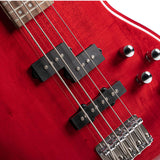 Cort Action Bass Plus TR basgitaar 4-snarig met actieve 2-band EQ en PJ pickups