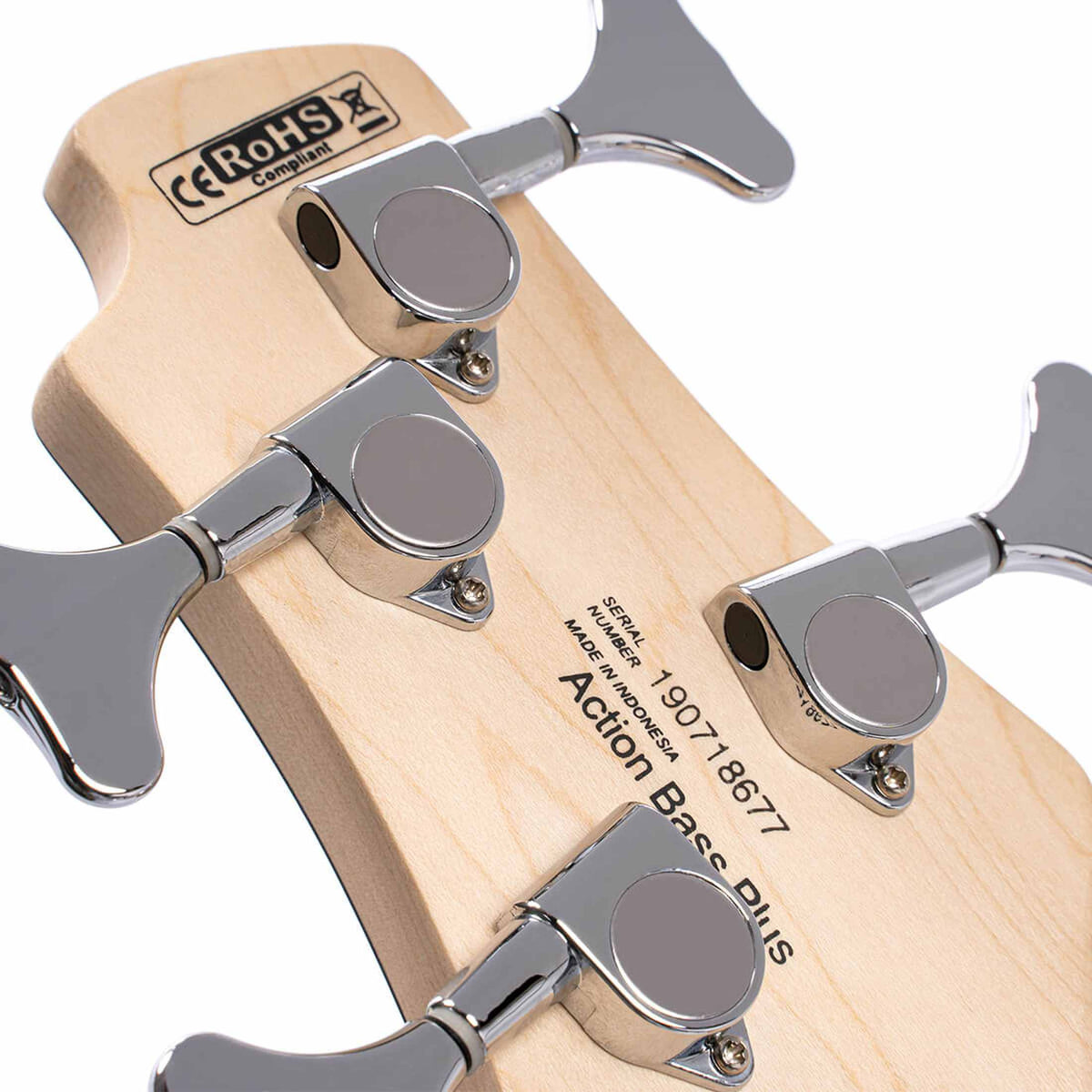 Cort Action Bass Plus BK basgitaar 4-snarig met actieve 2-band EQ en PJ pickups
