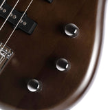 Cort Action PJ OPW basgitaar 4-snarig met PJ pickups, populier body en esdoorn hals