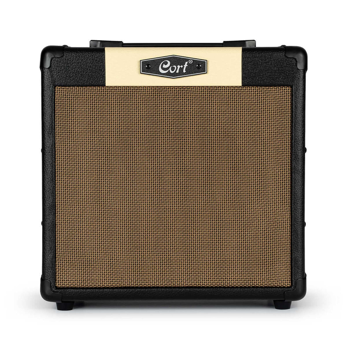 Cort CM15RBK 15W Gitaarversterker met 8 inch Speaker, Reverb en 2 Kanalen Zwart