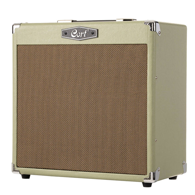 Cort CM30R 30W Gitaarversterker met 10 inch Speaker, Reverb en 2 Kanalen Pastel Green