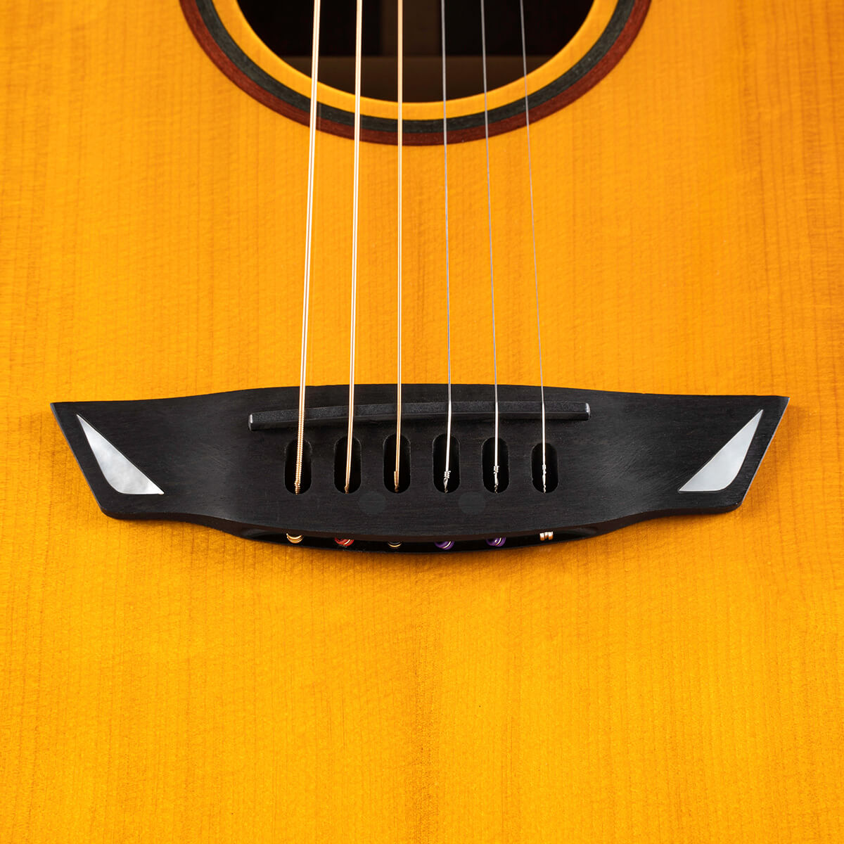 Cort Luxe II Frank Gambale Signature – Massieve Adirondack Top, Flamed Blackwood & Fishman Flex Blend