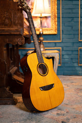Cort Luxe II Frank Gambale Signature – Massieve Adirondack Top, Flamed Blackwood & Fishman Flex Blend