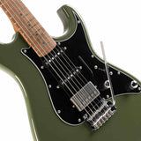 Cort G250SE ODG Elektrische Gitaar HSS Linden Roasted Maple Olive Dark Green met 2-Punts Tremolo