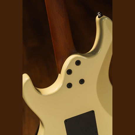 Cort G290 Modern MBG Elektrische Gitaar HSS Roasted Maple Military Beige met Seymour Duncan TB4