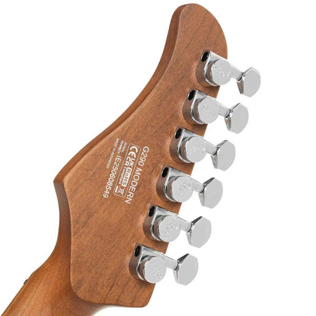 Cort G290 Modern MBG Elektrische Gitaar HSS Roasted Maple Military Beige met Seymour Duncan TB4