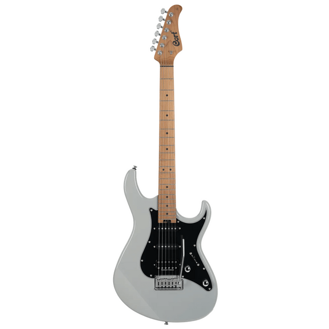 Cort G290 Modern PGR Elektrische Gitaar HSS Roasted Maple Pale Graphite met Seymour Duncan TB4